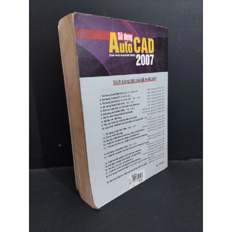 Sử dụng autocad 2007 (cập nhật autocad 2007) mới 70% ố nặng gấp bìa 2007 HCM2811 PGS.TS. Nguyễn Hữu Lộc GIÁO TRÌNH, CHUYÊN MÔN 356125