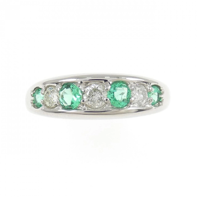 Nhẫn Emerald PT900 0.28CT - Hàng hiệu Chính hãng 848040