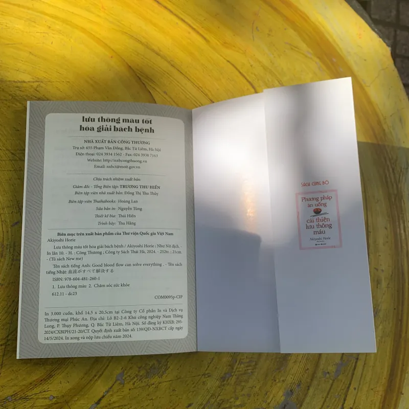 LƯU THÔNG MÁU TỐT HOÁ GIẢI BÁCH BỆNH- AKIYOSHI HORIE 792798