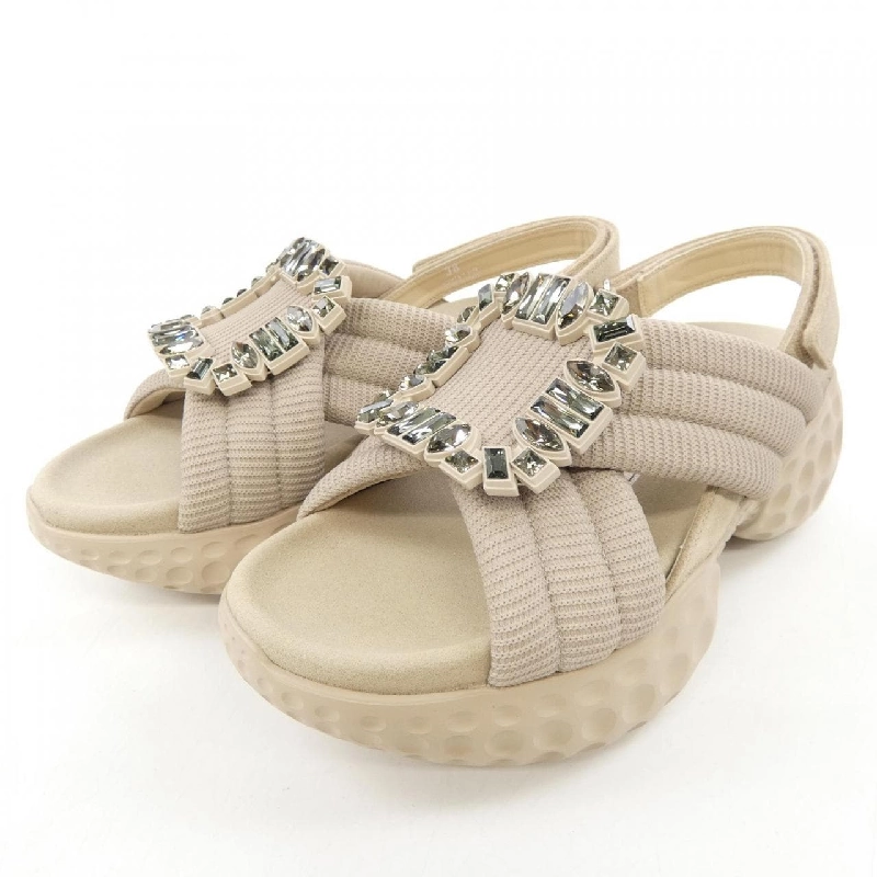 Giày sandal ROGER VIVIER Vivran Light Strap Buckle - Hàng hiệu Authentic 827524