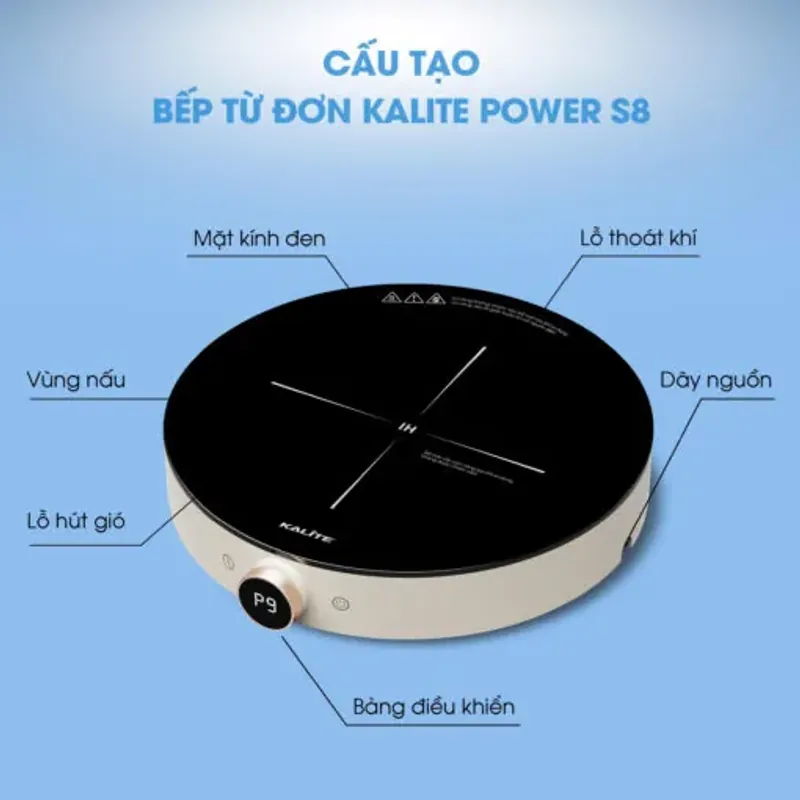 🍲 Power S8 – Bếp từ nhỏ gọn, làm món nào cũng chín đều 722928