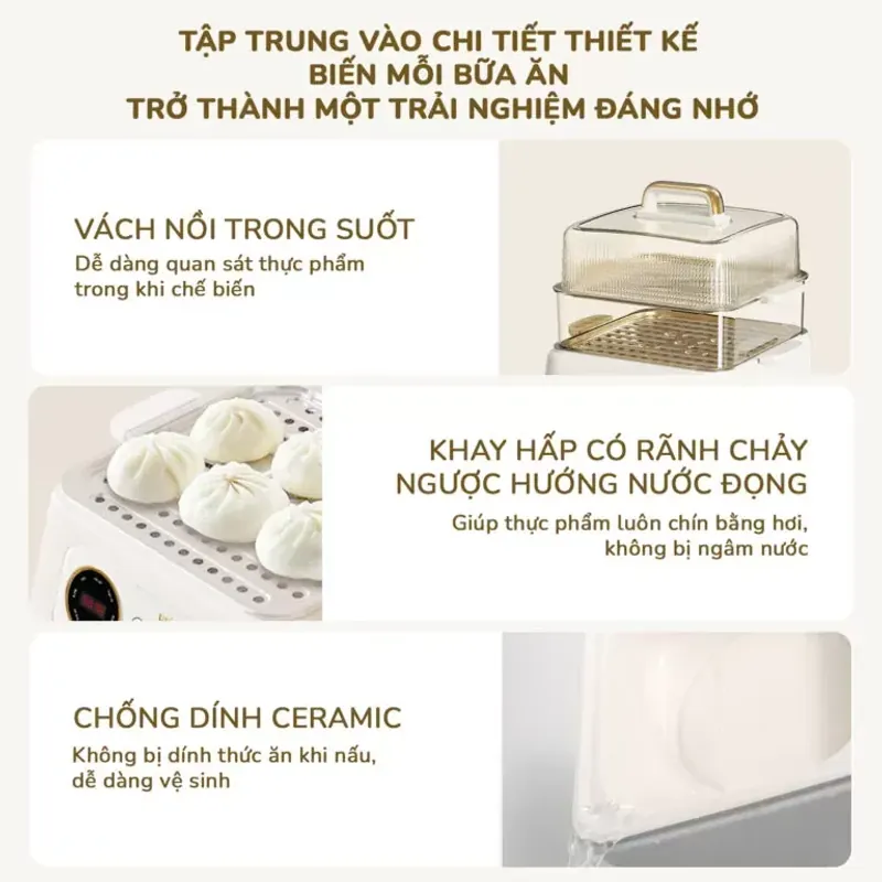 🍲 Nồi lẩu UNIE UE668 – 8 chức năng nấu tự động, dung tích 10L, lẩu thơm ngon mỗi ngày! 715153