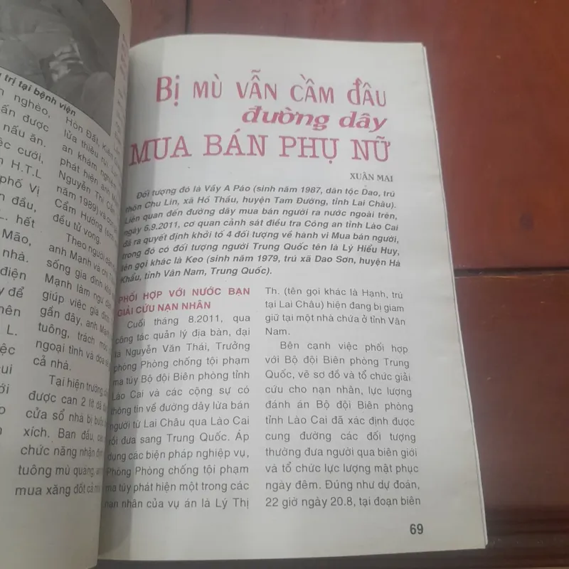 AN NINH TRẬT TỰ tập 235  tháng 9 năm 2011 688864