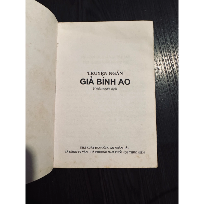 Truyện ngắn Giả Bình Ao 453979