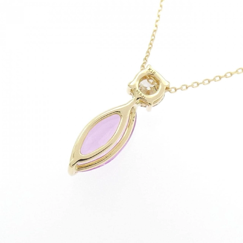 K18YG Sapphire Necklace 0.95CT - Hàng hiệu Authentic 861433