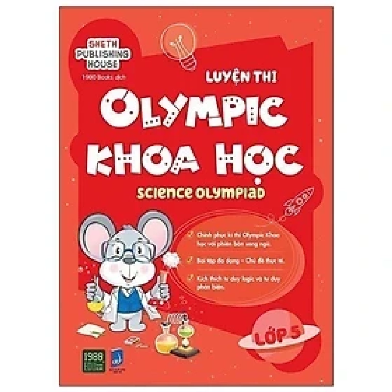 Luyện thi Olympic Khoa học - Lớp 5 HCM.PO mới 100% Sheth Publishing House Oreka-Blogmeo 179617