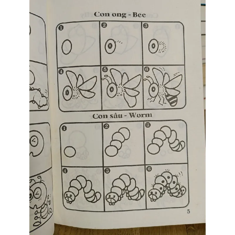 Phương pháp vẽ đơn giản, Tập 8: Vẽ côn trùng - Thiên Thanh 708854