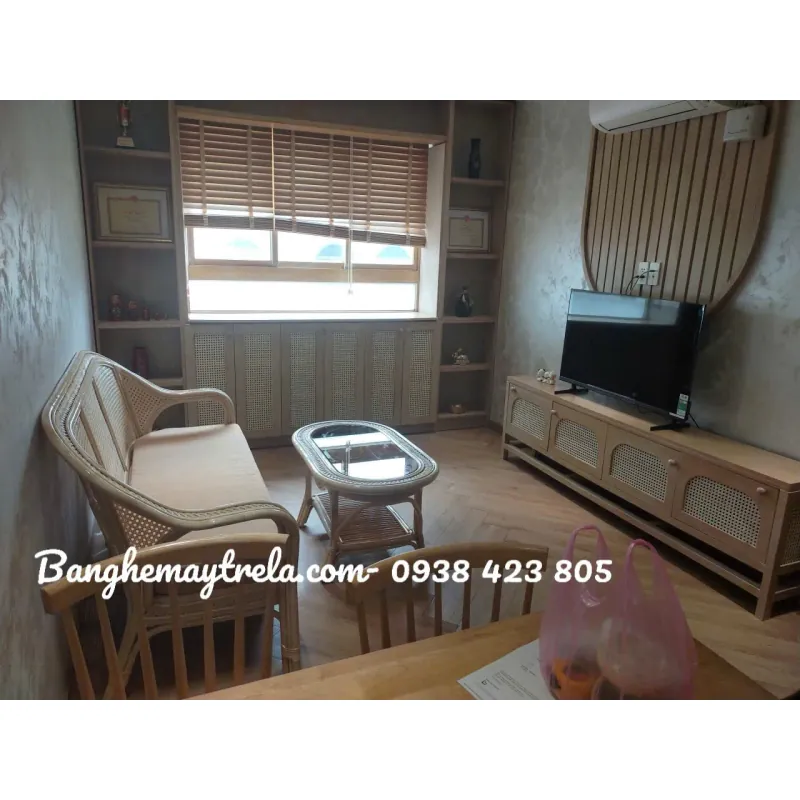 Bàn ghế mây phòng khách giá rẻ 565437