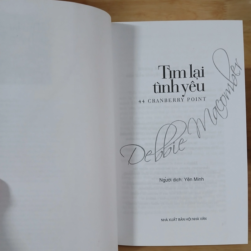 Tìm Lại Tình Yêu - Debbie Macomber 457965