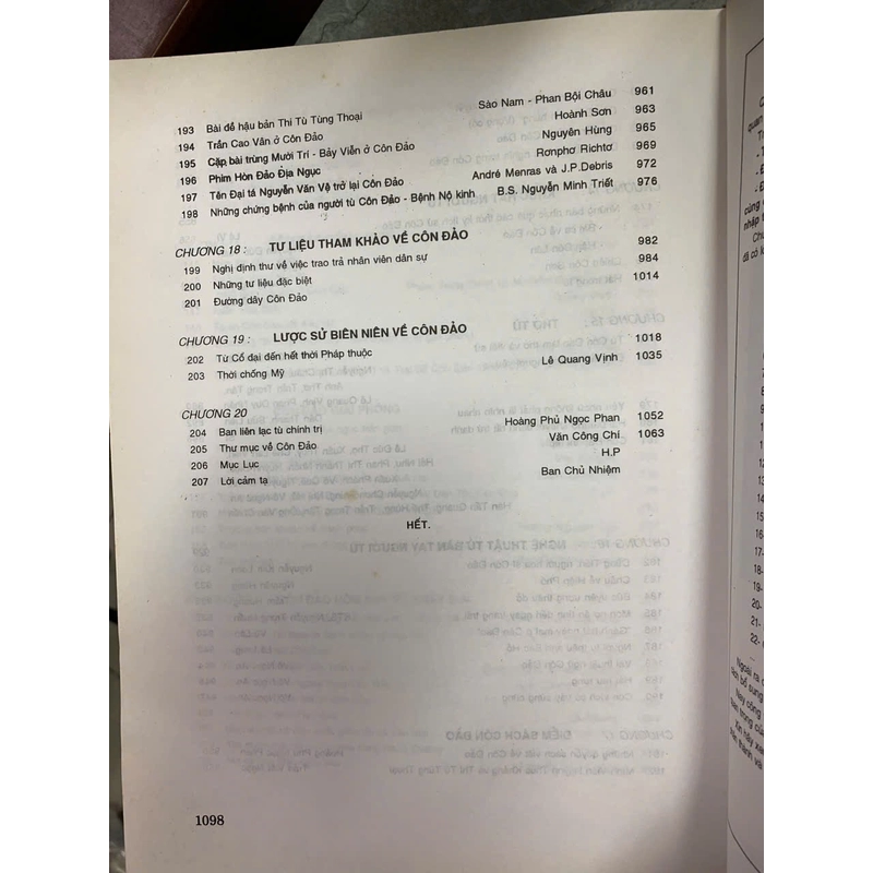 CÔN ĐẢO KÍ SỰ VÀ TÀI LIỆU 496036
