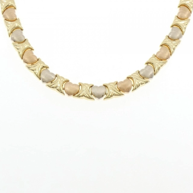 Dây chuyền hình trái tim ba màu 750 - Hàng hiệu Authentic 863165