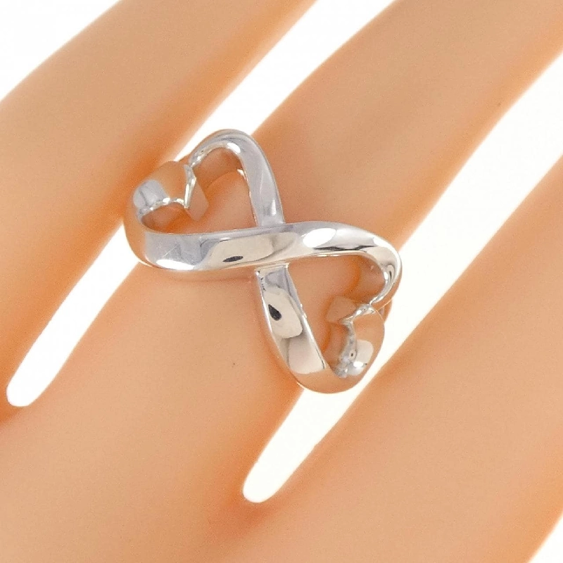 Nhẫn Tiffany Double Loving Heart - Hàng hiệu Authentic 841085