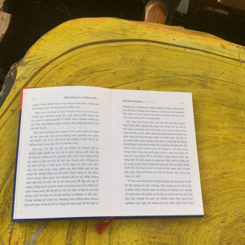 THẾ GIỚI QUẢ LÀ RỘNG LỚN VÀ CÓ RẤT NHIỀU VIỆC PHẢI LÀM- KIM WOO CHOONG 780394