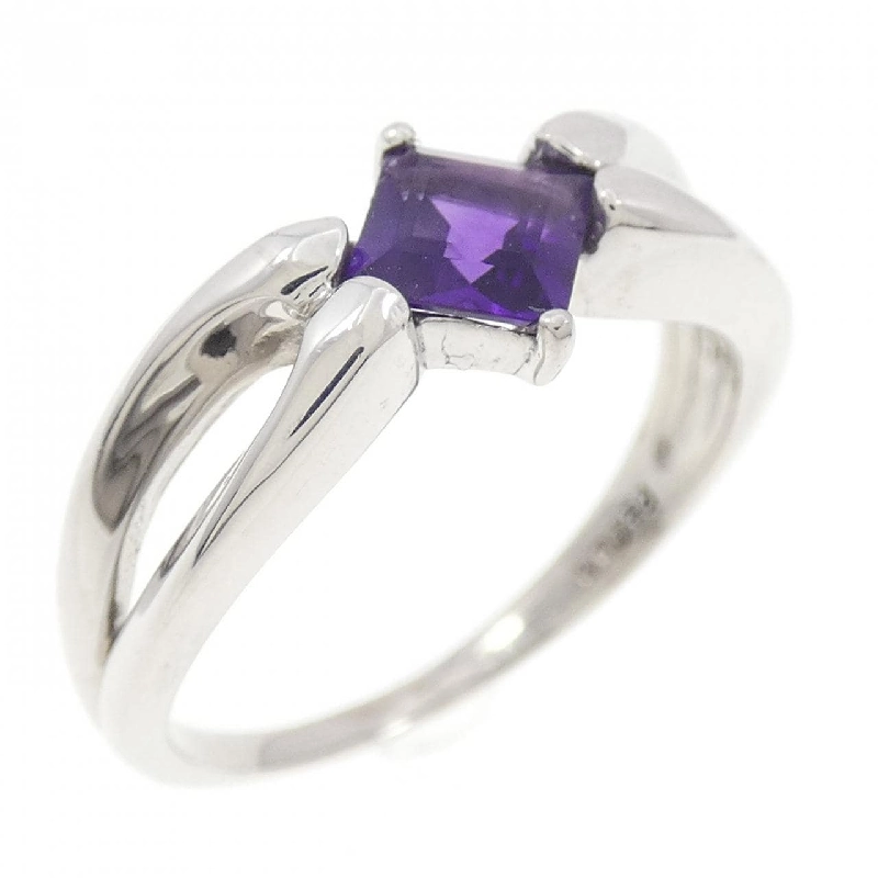 Nhẫn Amethyst PT900 - Hàng hiệu Authentic 854808