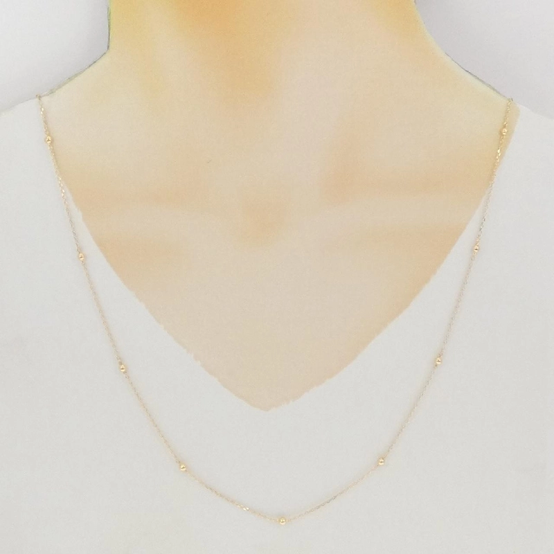 K18YG Necklace - Hàng hiệu Authentic 864827