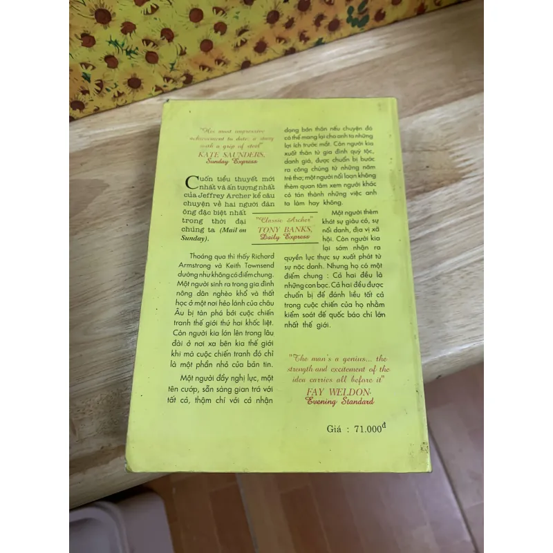 Quyền Lực Thứ Tư - Jeffrey Archer 925647