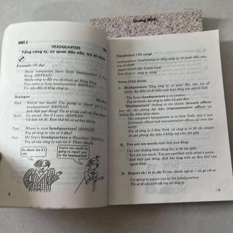 100 tình huống giao tiếp Tiếng Anh (2 tập) - Quang Minh 521489