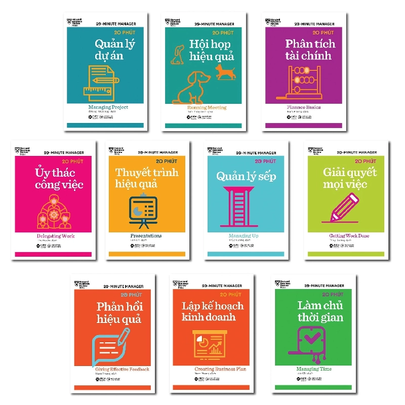 Bộ Sách 20 Phút HBR (Bộ 10 Cuốn) - Harvard Business Review ASB.PO Oreka-Blogmeo120125 376043