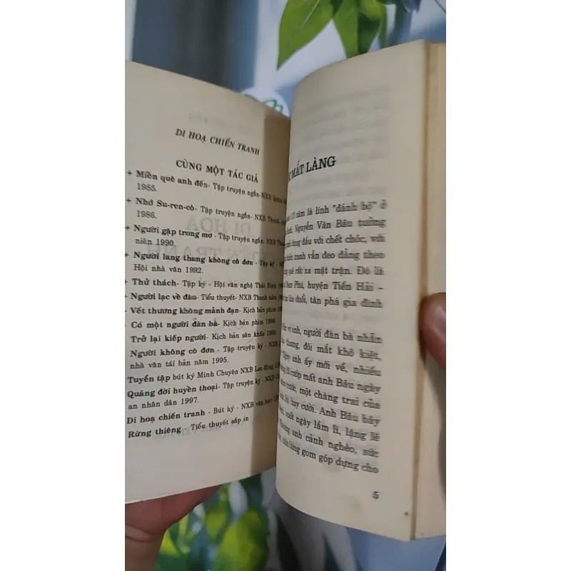 [MIỄN PHÍ BỌC SÁCH] [XƯA] Di Họa Chiến Tranh (1997) - Minh Chuyên 798517
