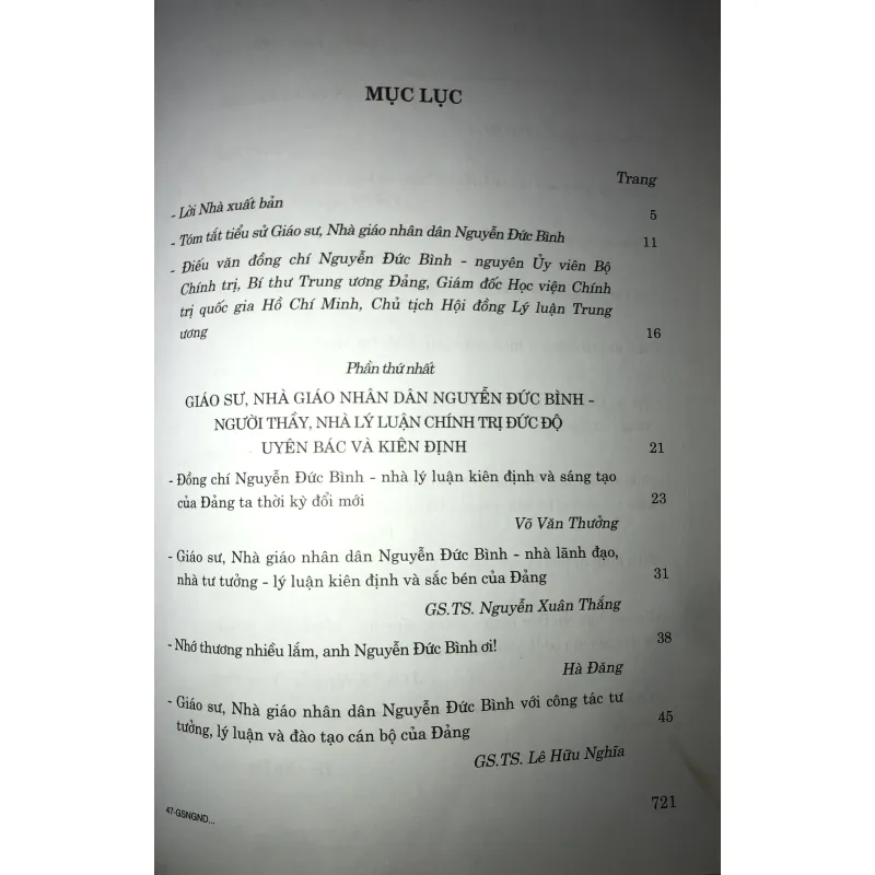 Giáo sư, Nhà giáo nhân dân Nguyễn Đức Bình  744808