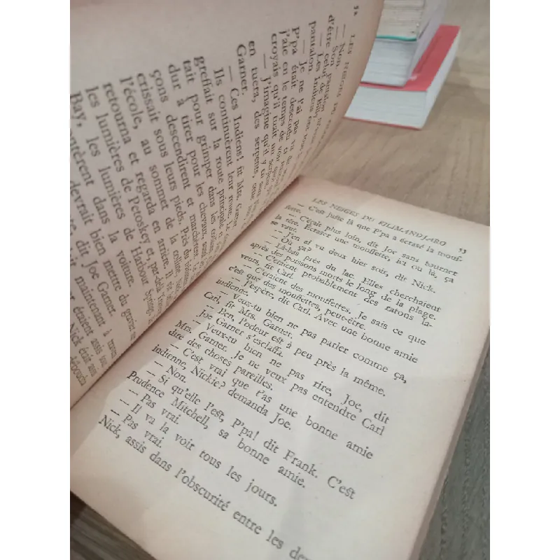 Les neiges du Kilimandjaro - Ernest Hemingway 604325