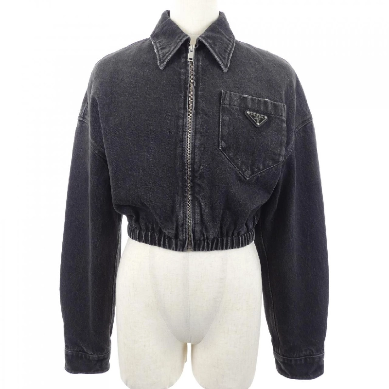 Áo khoác denim PRADA GFB293 S222 109N - Hàng hiệu Authentic 819064