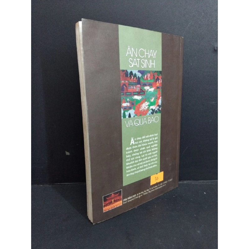 Ăn chay sát sinh và quả báo mới 90% bẩn bìa, ố nhẹ, ẩm 2006 HCM2811 Quảng Hóa - Lý Bỉnh Nam TÂM LINH - TÔN GIÁO - THIỀN 918096