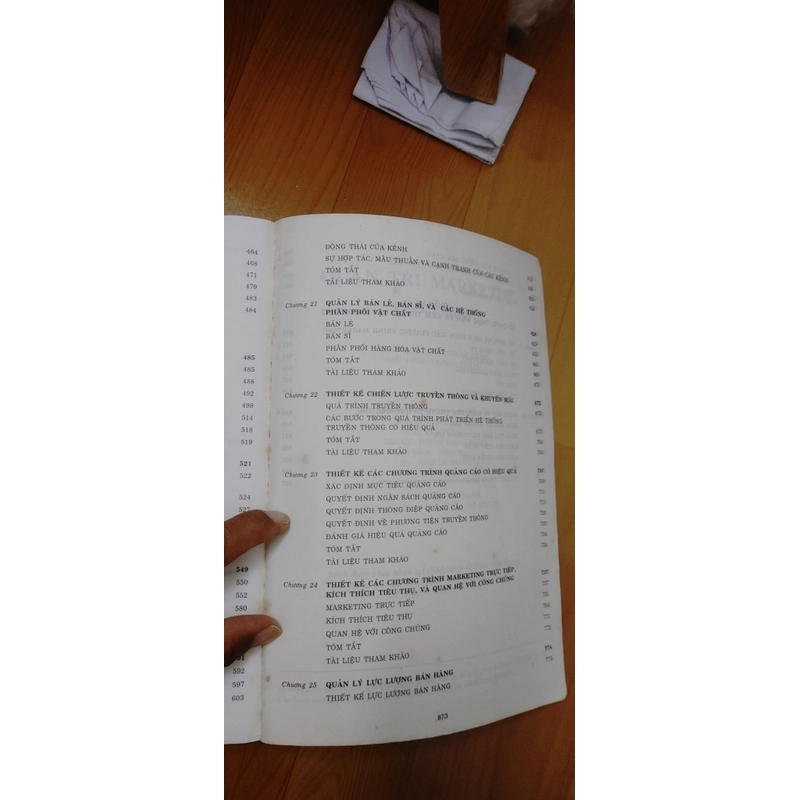 QUẢN TRỊ MARKETING  503622