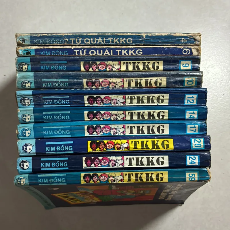 Tứ quái TKKG (Combo 10 cuốn) 199x 800361