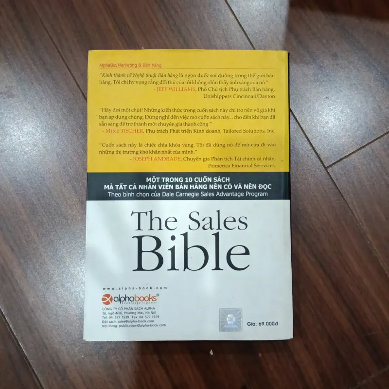 Kinh thánh về nghệ thuật bán hàng 932232
