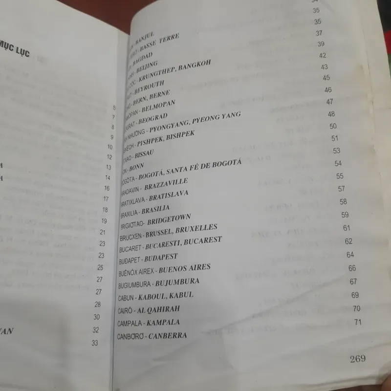 THỦ ĐÔ CÁC NƯỚC trên thế giới 705176
