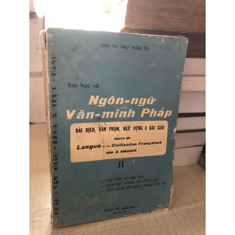 Bài học về ngôn ngữ và văn minh Pháp 993466