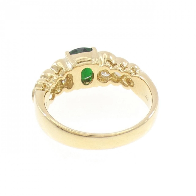 Nhẫn Garnet Xanh K18YG 1.180CT - Hàng hiệu Chính hãng 852765