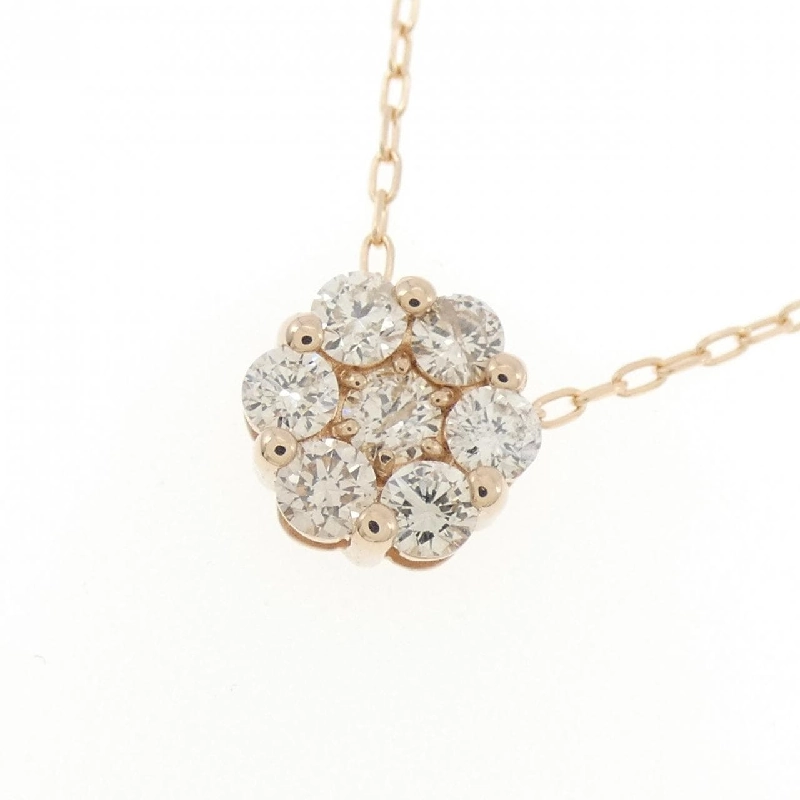 K18PG Dây chuyền kim cương 0.50CT - Hàng hiệu Authentic 863564