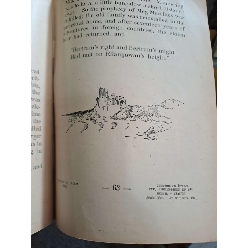 Guy mannering - Editeur - 1946 mới 80% ố - ENGLISH BOOKS - HCM0111 629652