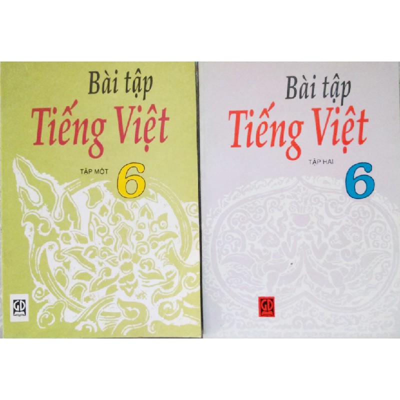 Bài Tập Tiếng Việt lớp 6 Xưa (Tập 1 + Tập 2) 8113