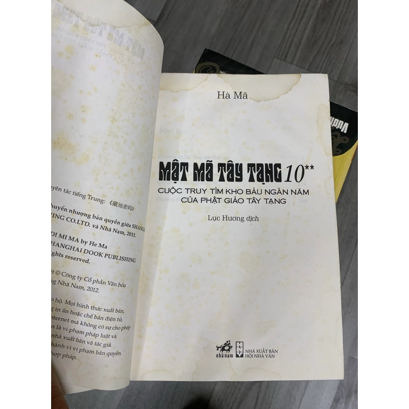 Mật mã tây tạng full bộ 10 tập ( 11 cuốn).  549759