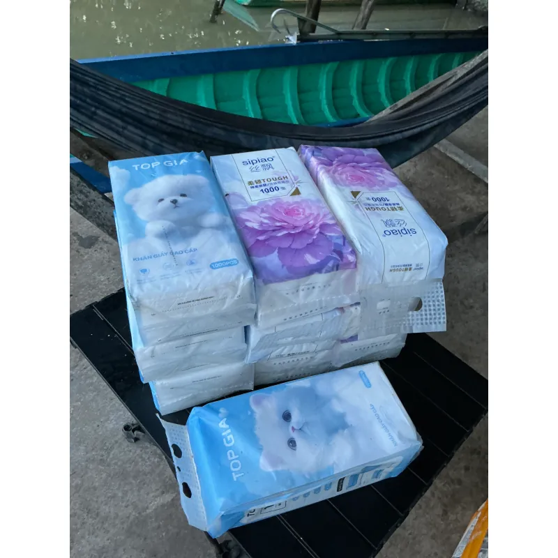 COMBO 6 TÚI KHĂN GIẤY RÚT SIPAO (TẶNG 4 KHĂN GIẤY TOPGIA) 611914