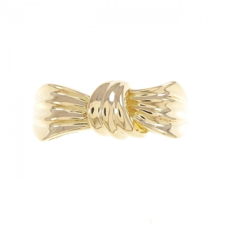 Nhẫn Ribbon K18YG - Hàng hiệu Chính hãng 856049