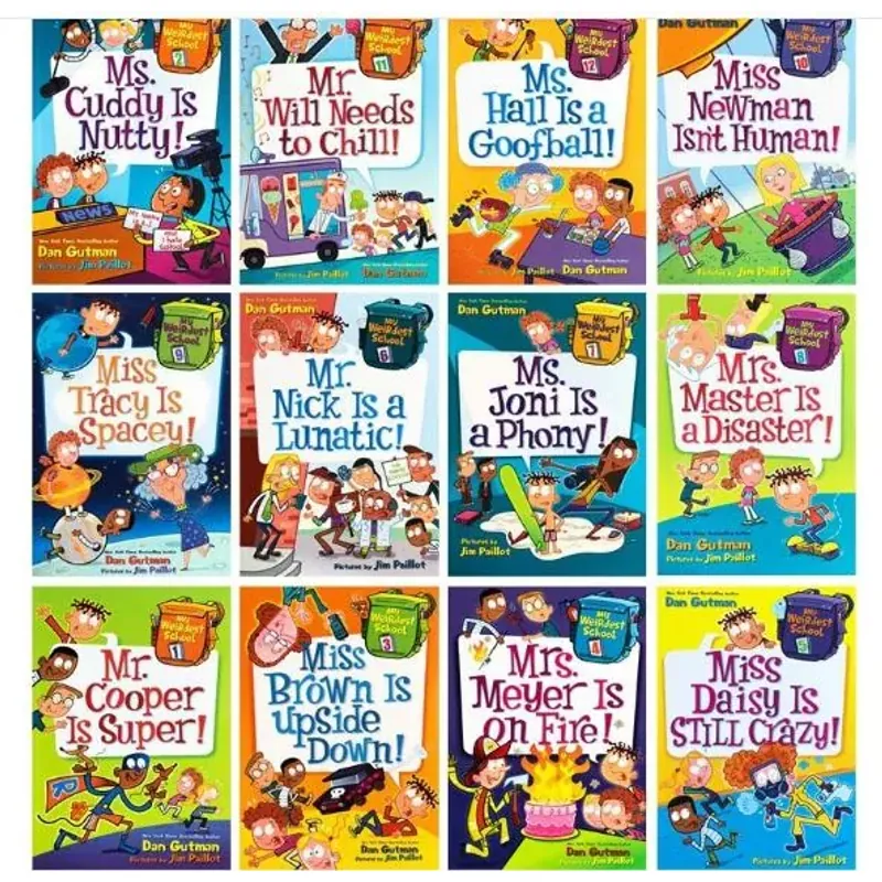 My weird school Level 4 - 12 quyển - No box 745192