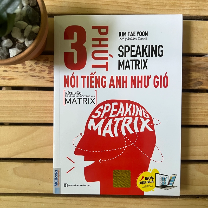 Sách Speaking Matrix - 3 phút nói tiếng Anh như gió - Sách mới chưa dùng 522407