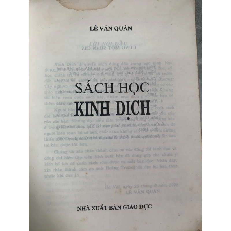 Lê Văn Quán - Sách học kinh dịch  274315