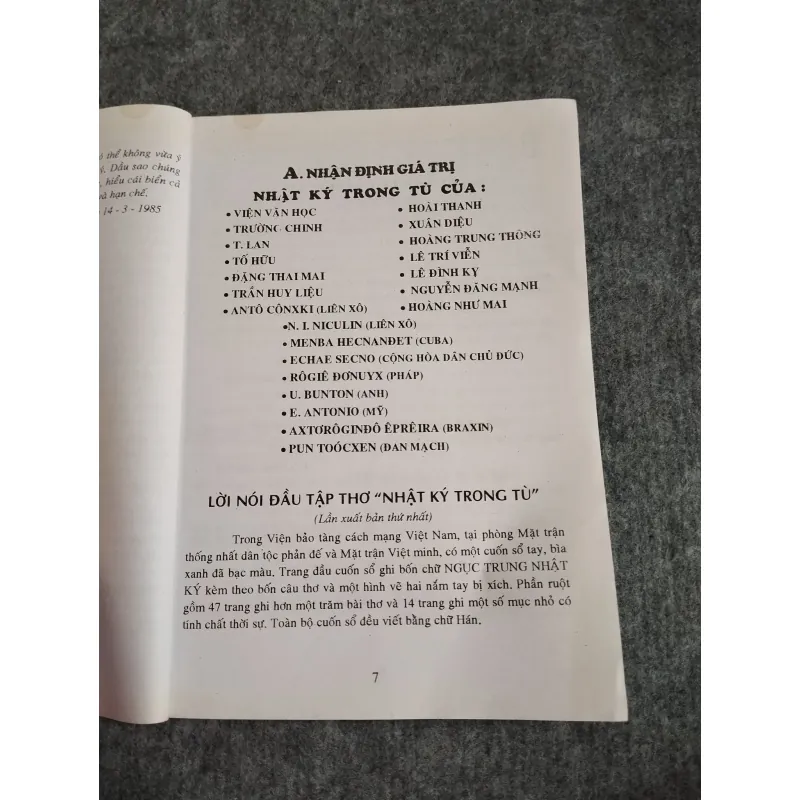 GÓP PHẦN TÌM HIỂU NHẬT KÍ TRONG TÙ CỦA CHỦ TỊCH HỒ CHÍ MINH 697787
