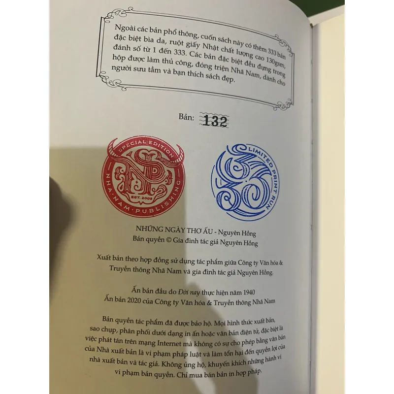 Những ngày thơ ấu - bìa da 1061882