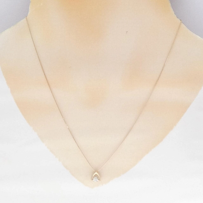 K18PG Dây chuyền kim cương 0.21CT - Hàng hiệu Chính hãng 857144