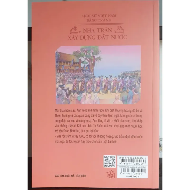 Sách Lịch Sử Việt Nam Bằng Tranh - Nhà Trần Xây Dựng Đất Nước 1030939