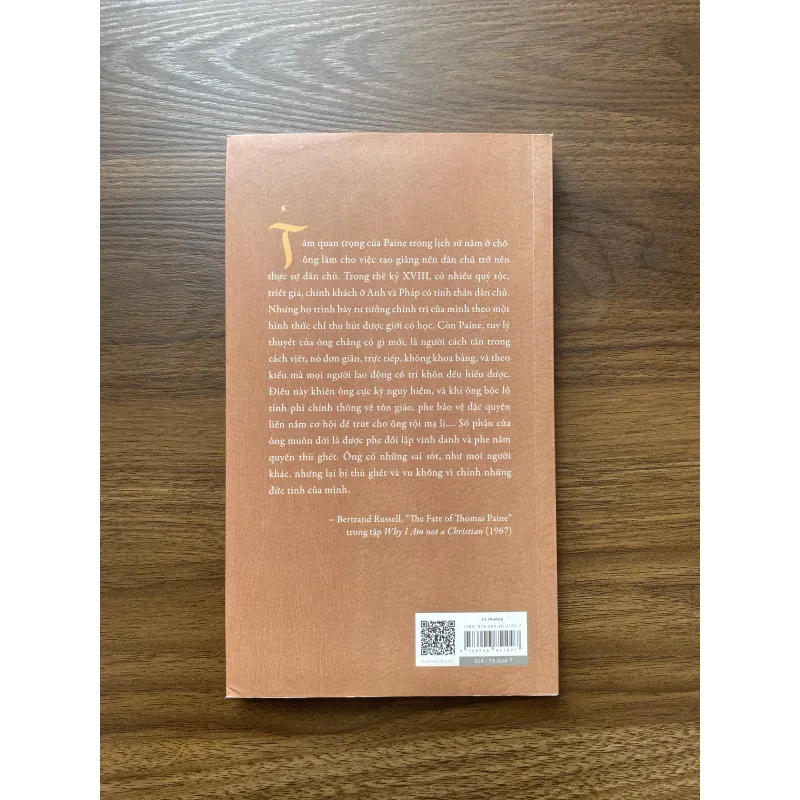 Lẽ Thường - Thomas Paine 934099