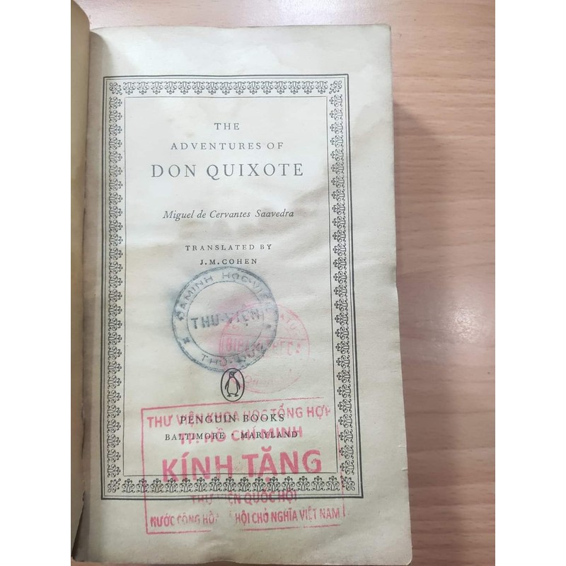 Sách ngoại văn- Don Quixote- Cervantes 77364