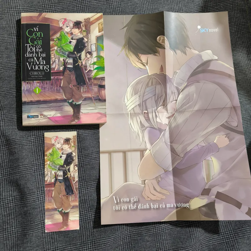 Vì con gái tôi có thể đánh bại cả Ma Vương (Tập 1-6) - Light Novel  - Giá bìa 735k 792752