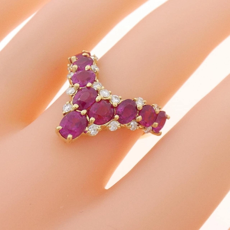 Nhẫn Ruby 750YG 3.55CT - Hàng hiệu Chính hãng 846283